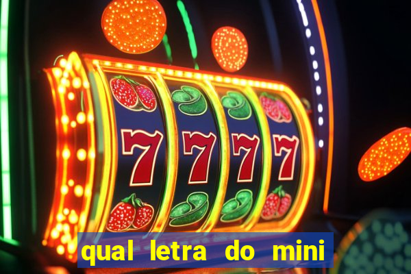 qual letra do mini dolar hoje